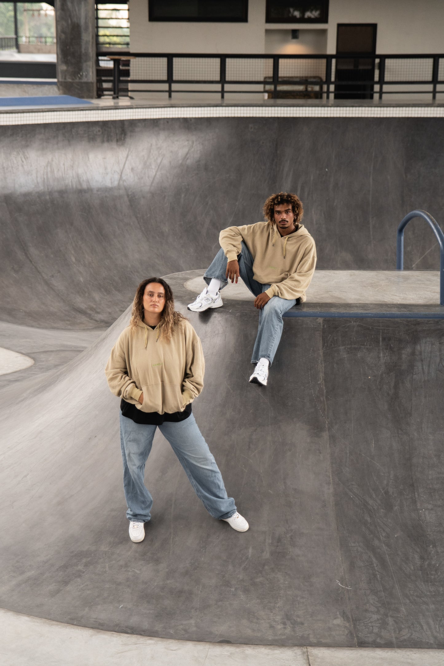DOPE Oversized Hoodie Sage Green