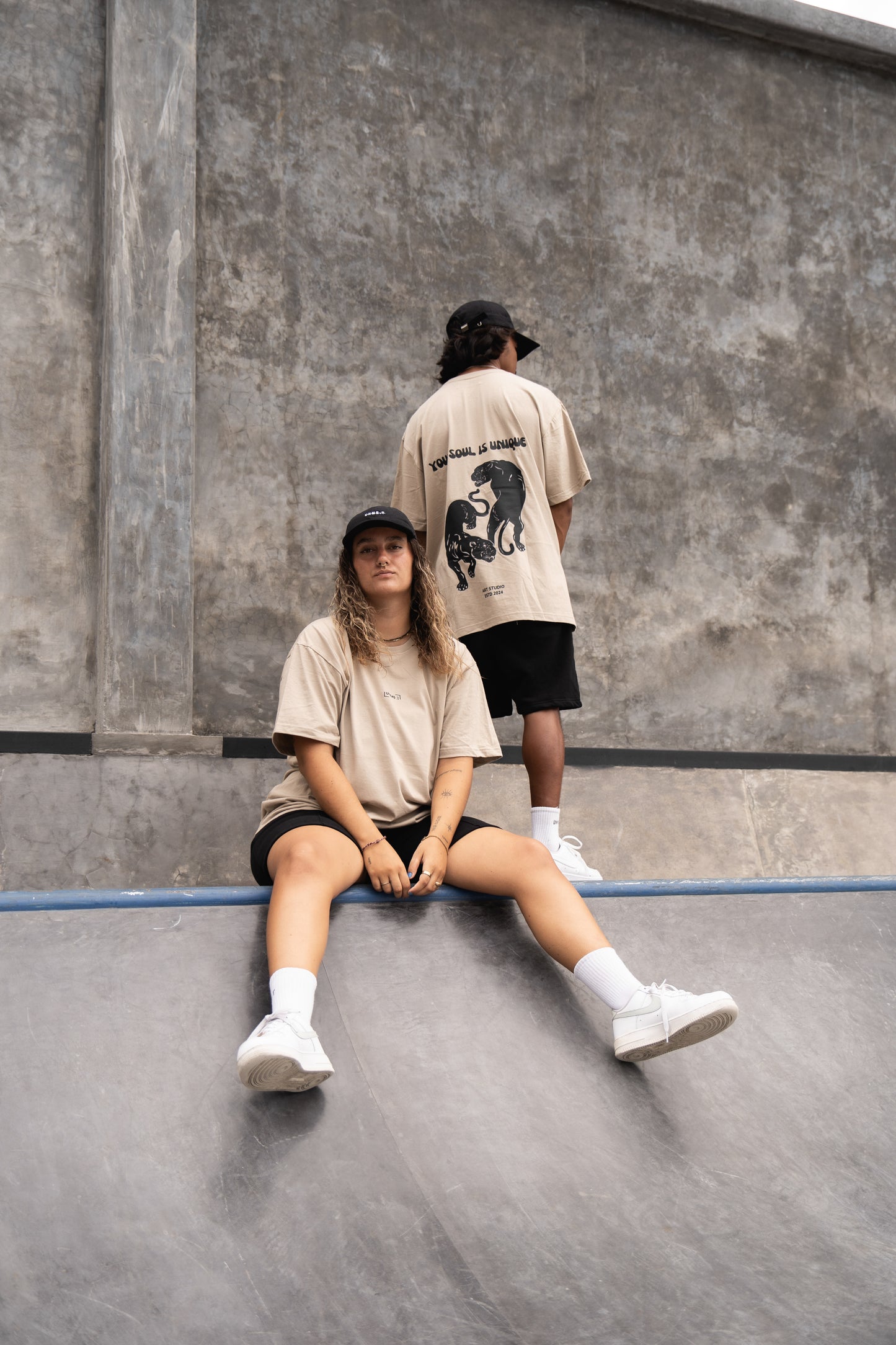 UNIQUE SOUL Oversized Tee Seneca Rock