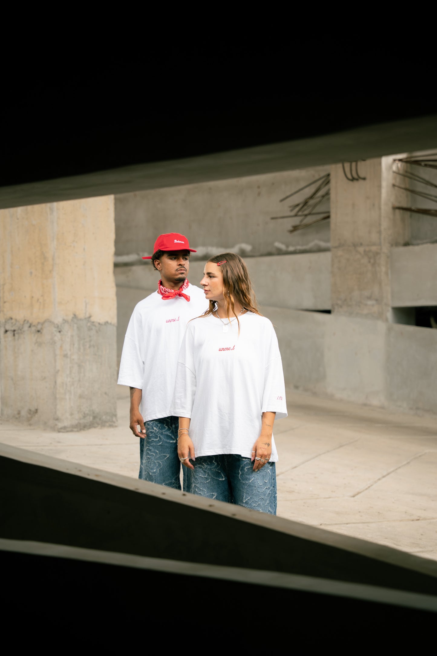 BALANCE Oversized Tee White