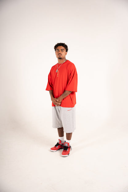 SCAN Oversized Tee Red