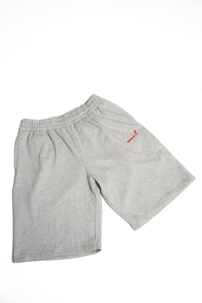 UNME.T Jogger Bermuda Shorts Misty grey