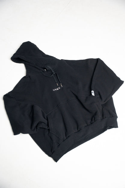 UNME.T Oversized Hoodie Black