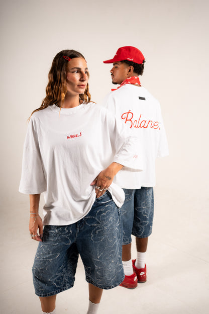 BALANCE Oversized Tee White