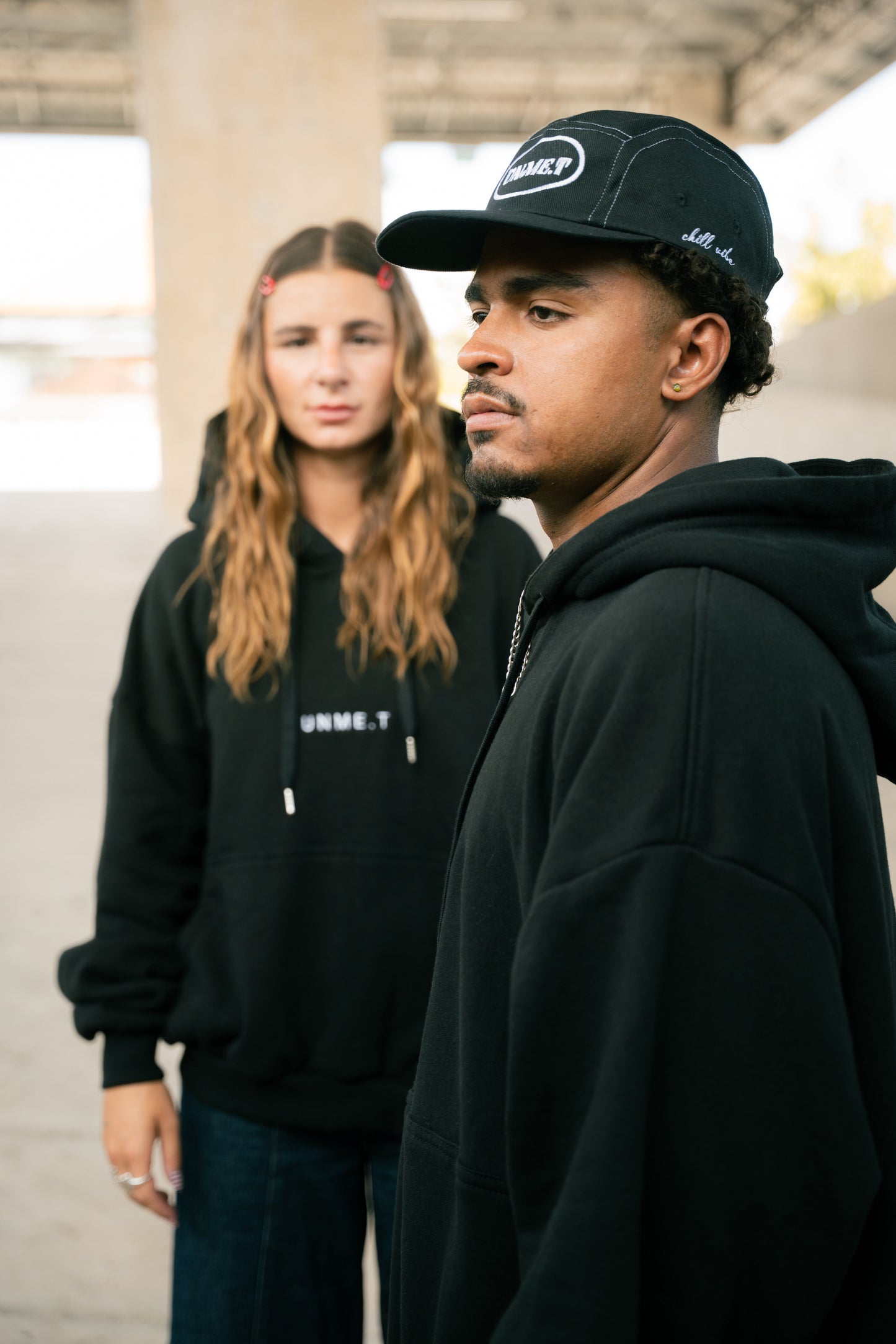 UNME.T CHILL VIBE Cap it Black