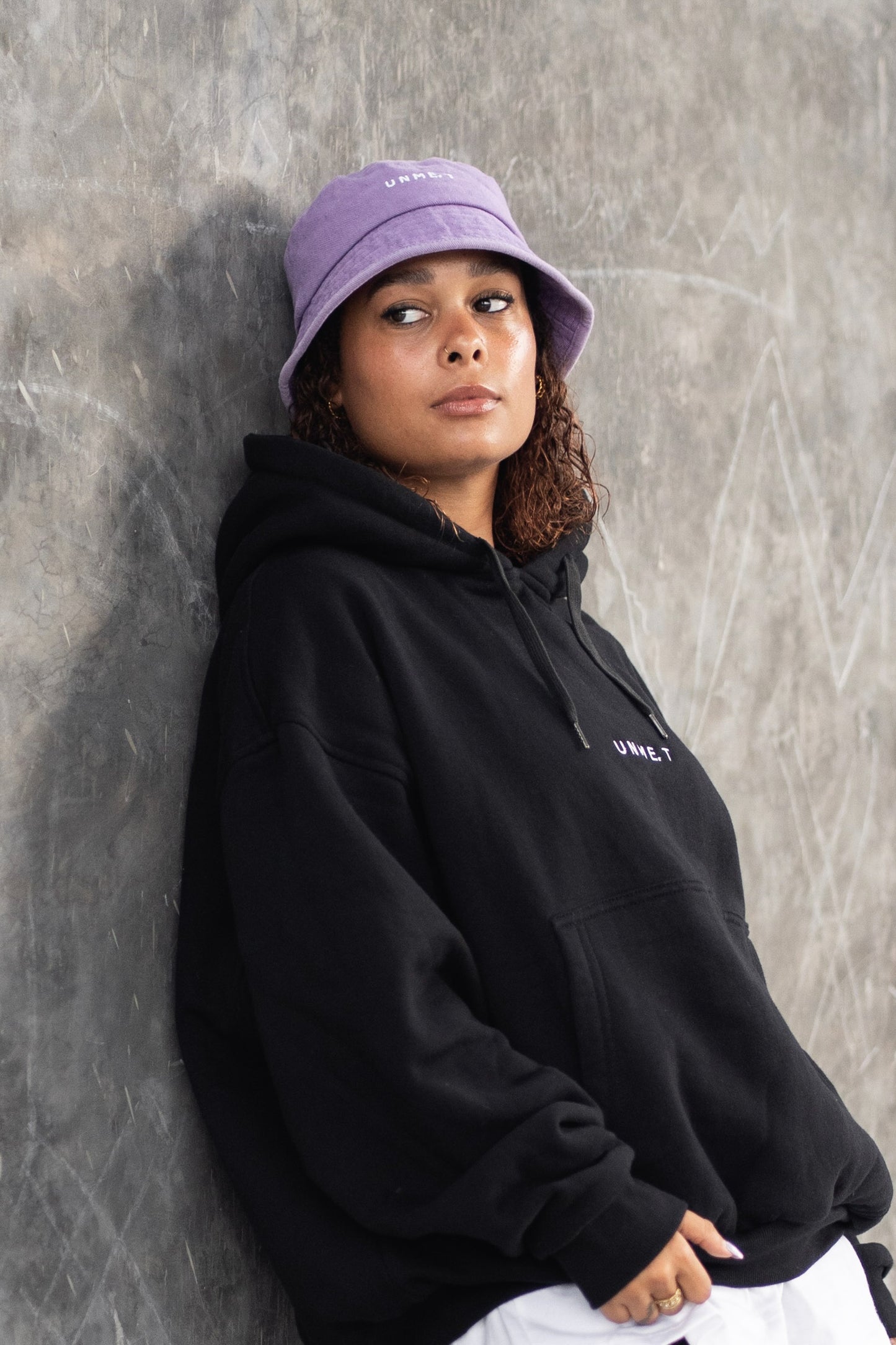 BUCK IT -Bucket Hat Cotton Purple