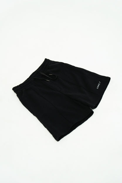 CHILL - Long Cotton Shorts Black