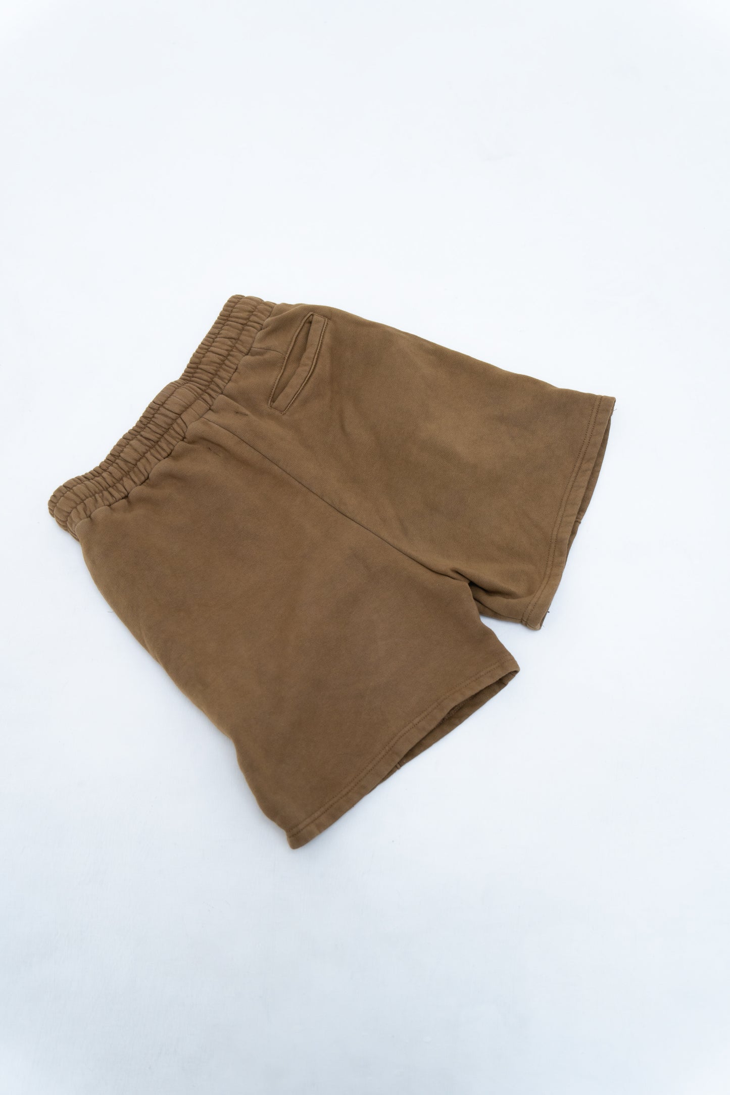 CHILL - Long Cotton Shorts Brown