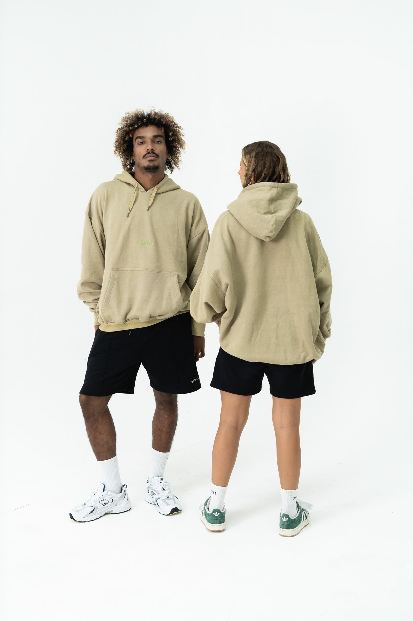 DOPE - Oversized Hoodie Cotton Sage Green