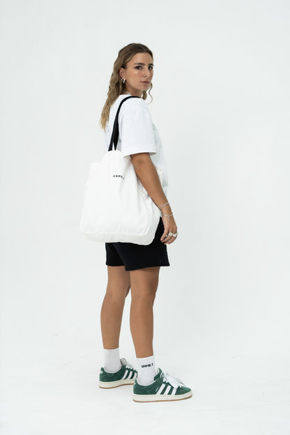 BAG IT - Canvas Tote White/Black